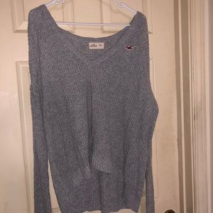 Gray Hollister Sweater